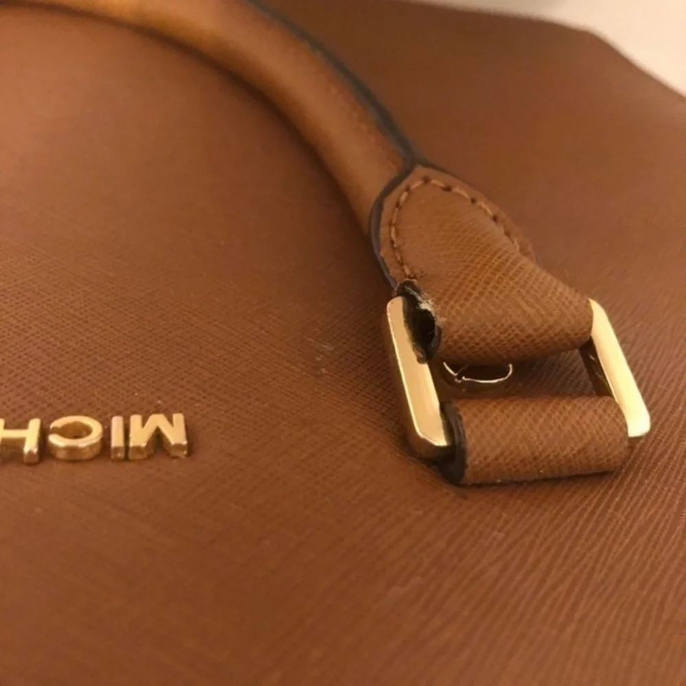 Michael kors brown Selma tote bag satchel
